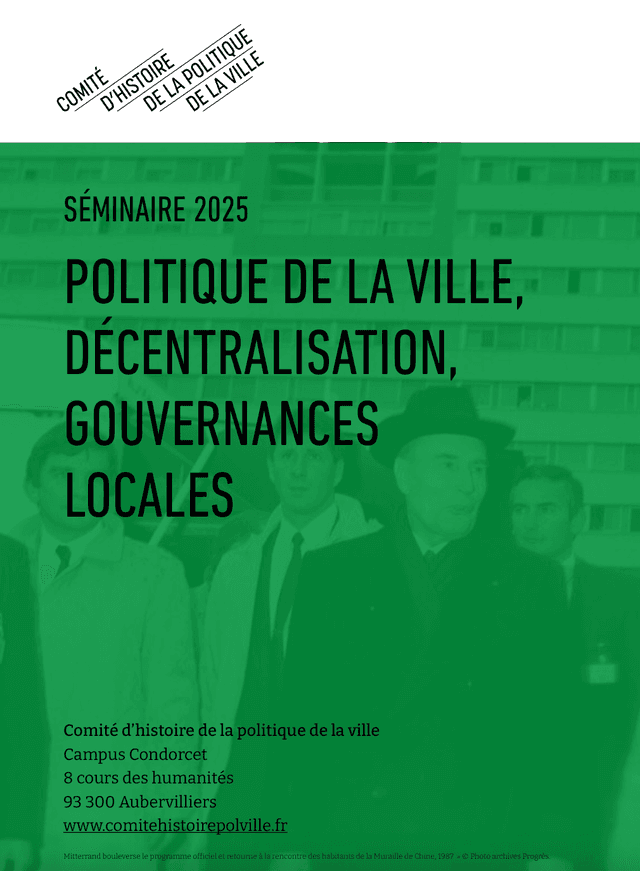 La politique de la ville, laboratoire de la décentralisation ?